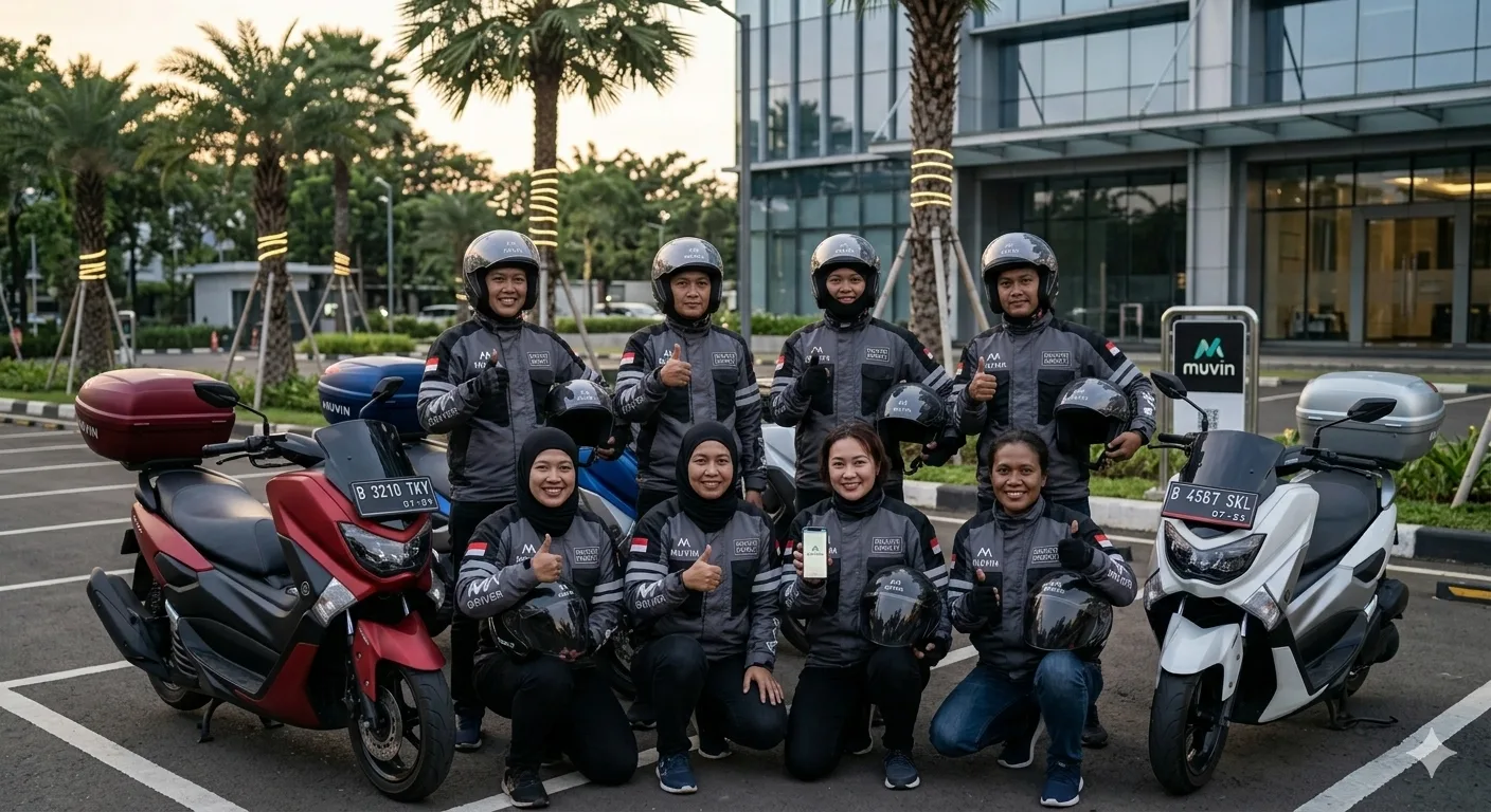 Muvin akan memasuki pasar transportasi online